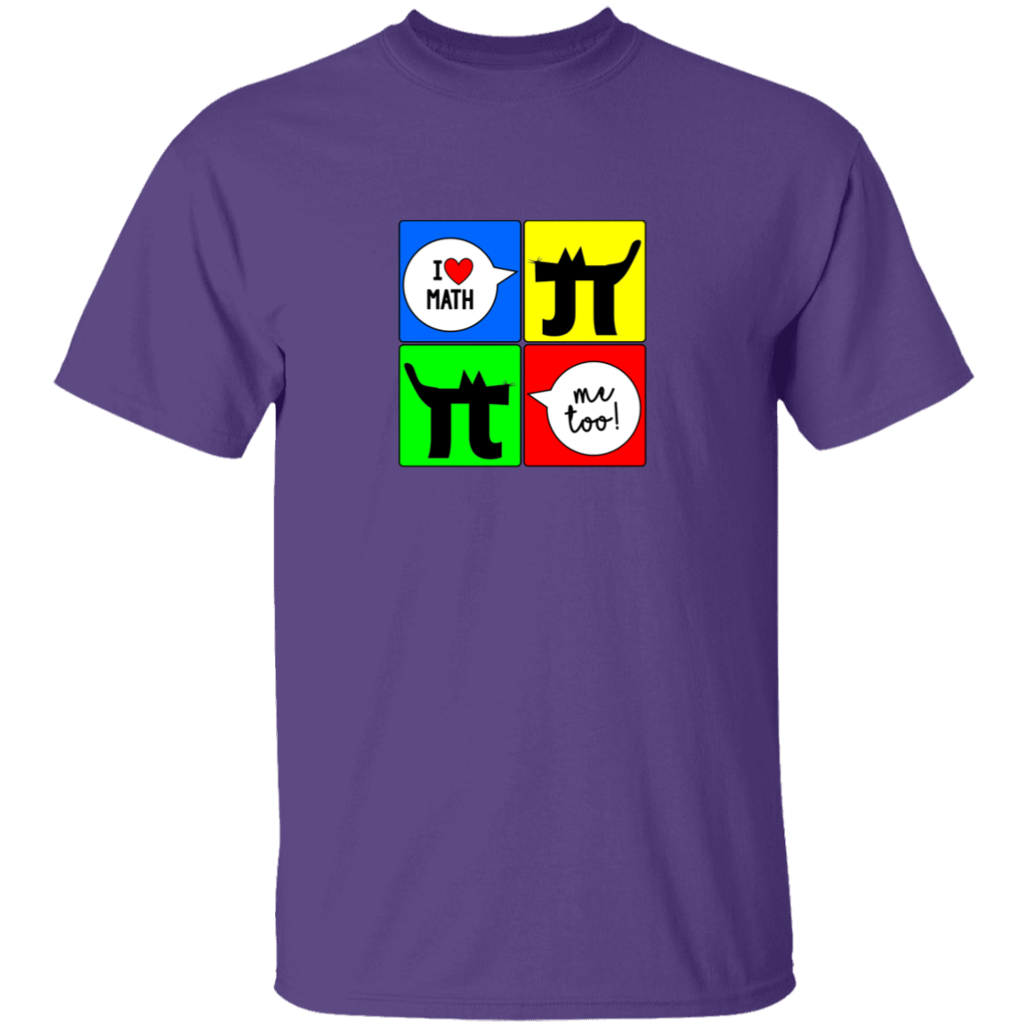 I Love Math Pop Art Tee