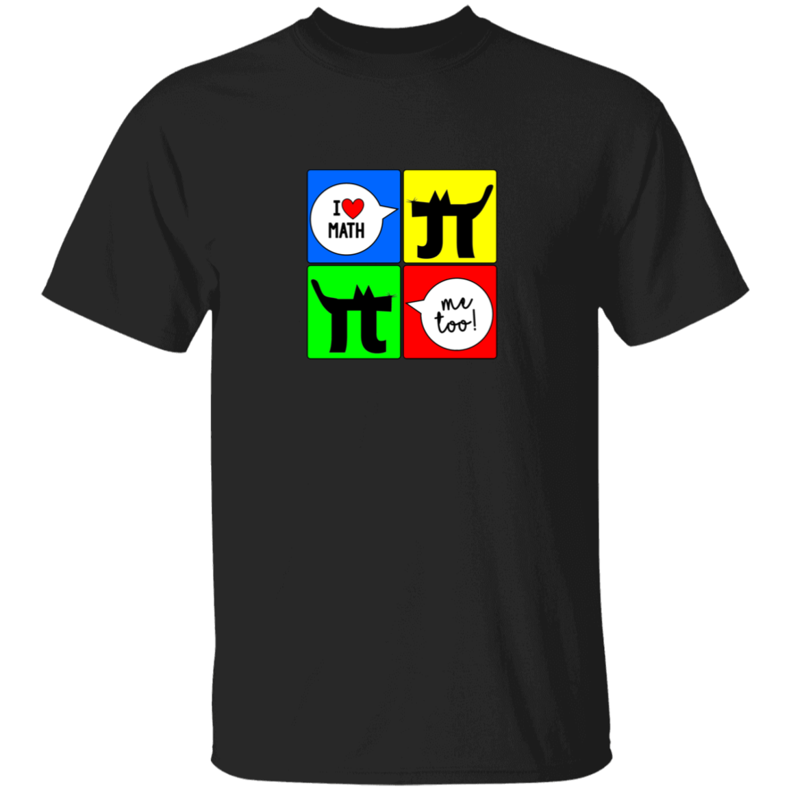 I Love Math Pop Art Tee