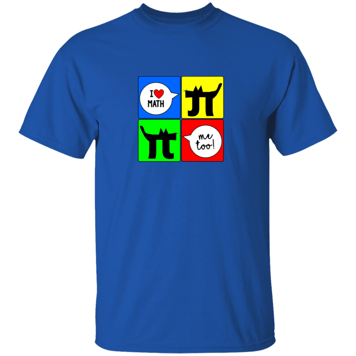 I Love Math Pop Art Tee