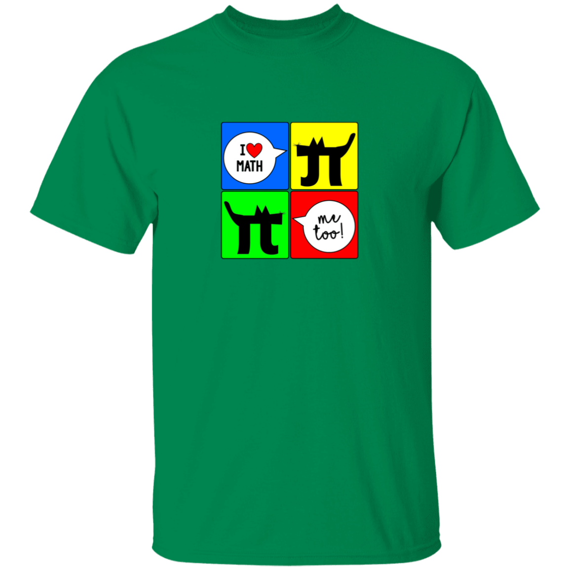 I Love Math Pop Art Tee