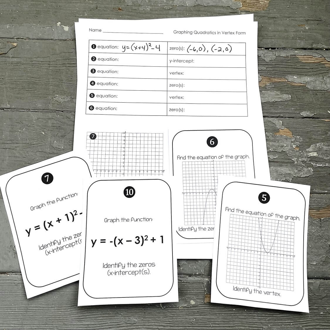 Algebra 2 Activities Bundle