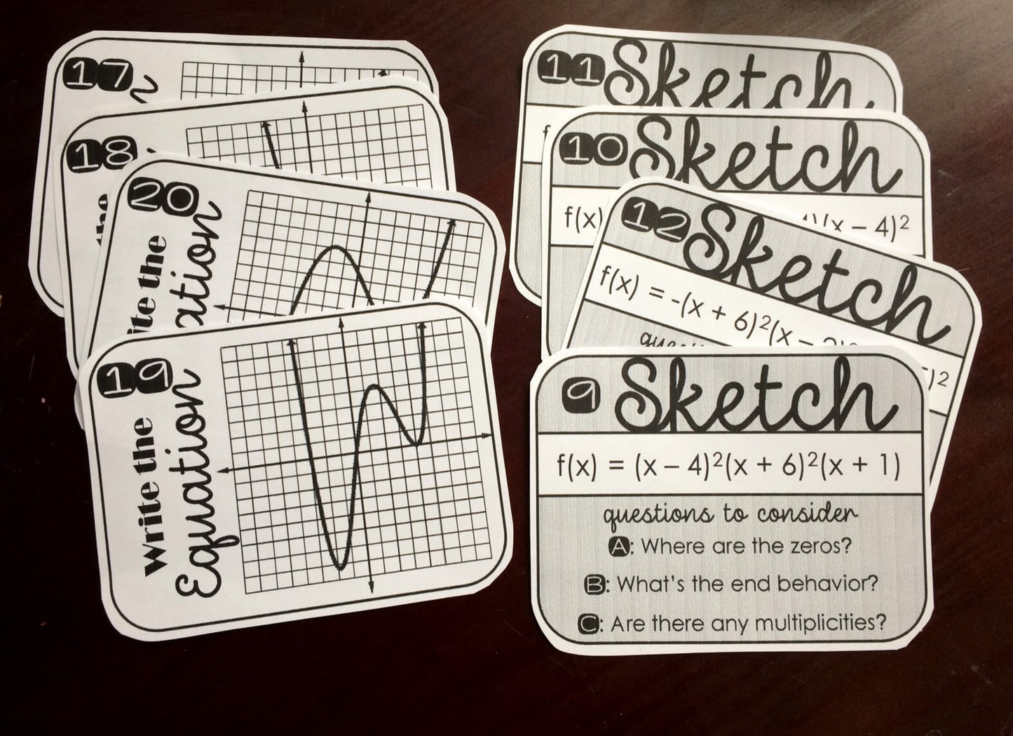 Algebra 2 Activities Bundle