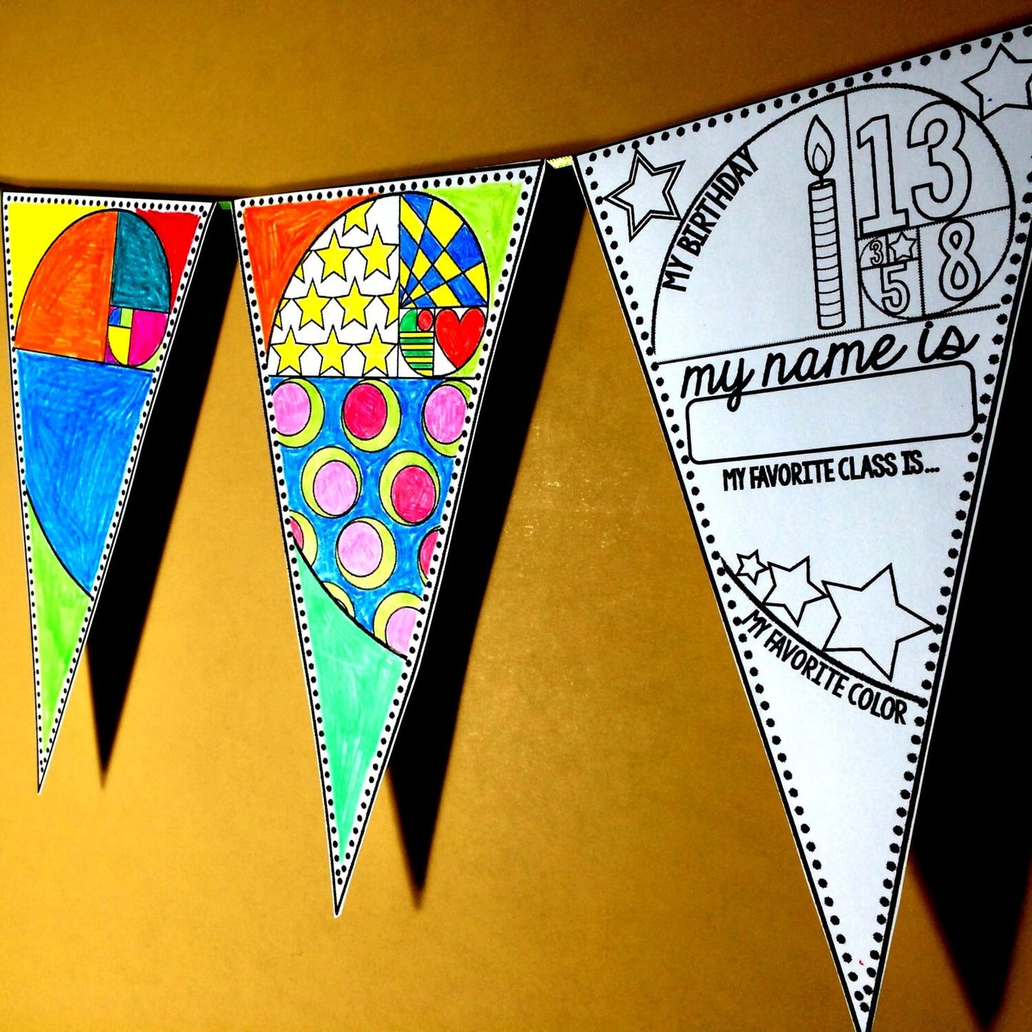 Math Pennants Bundle