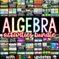 Algebra Activities Bundle