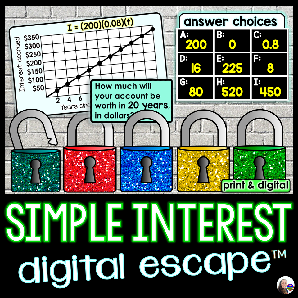 Simple Interest Escape Room