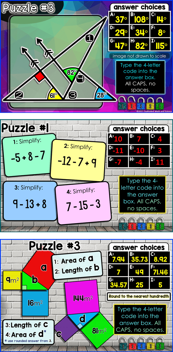Scaffolded Math Shop
