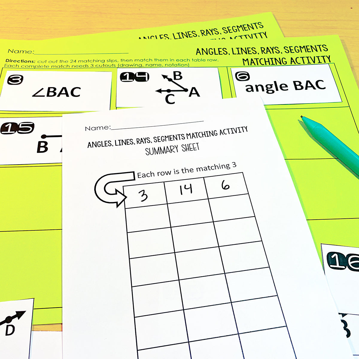 High School Geometry Activities Growing Bundle