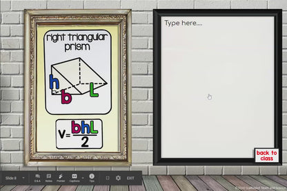 Free Math Vocabulary Word Wall | 3D Shapes and Formulas