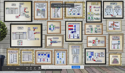 5th Grade Math Vocabulary Word Wall