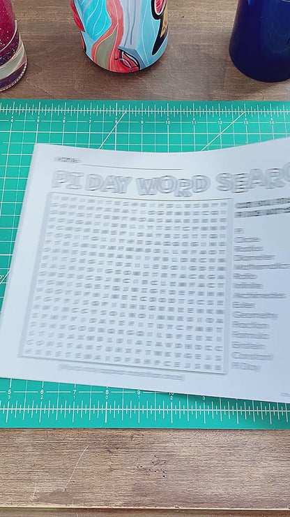 Pi Day Math Worksheets