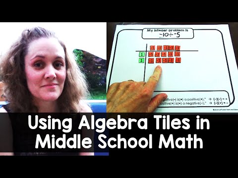 Algebra Tiles Resources – Scaffolded Math Shop
