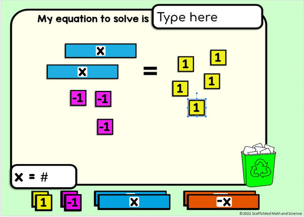 Algebra Tiles Resources – Scaffolded Math Shop