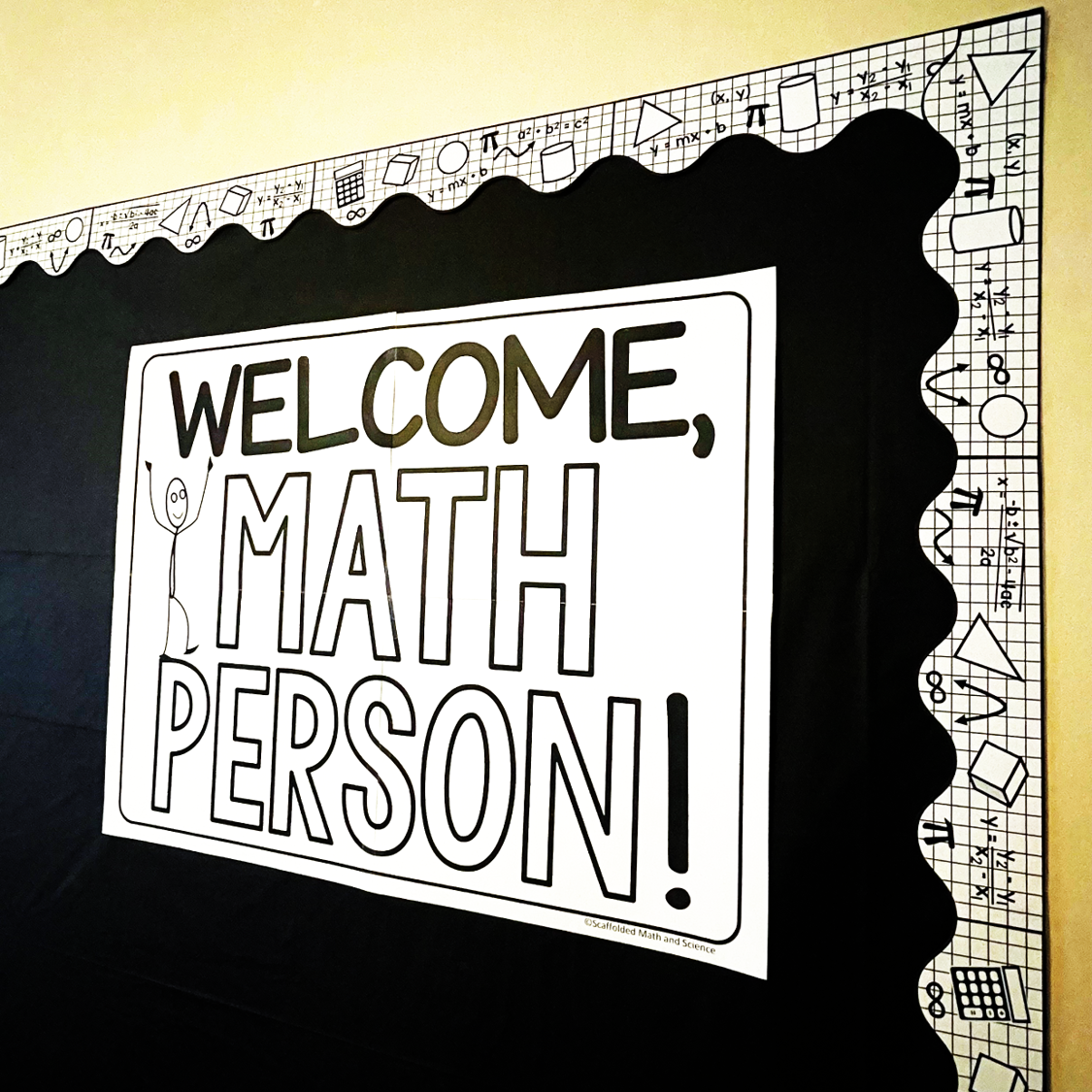Math Store Outside Scaffolded Math Shop