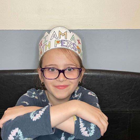 I AM a Math Person Crown